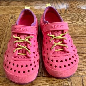 Pink Crocs Toddler Girl Size C11
